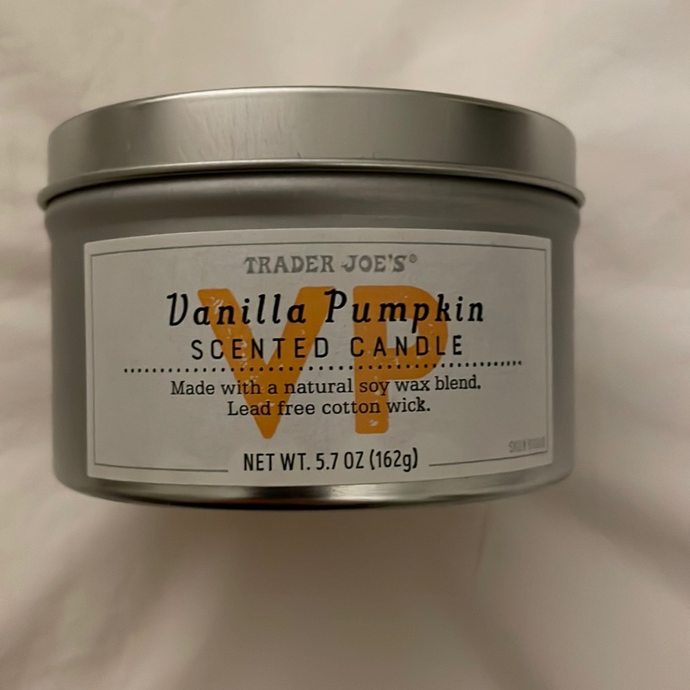 Trader Joe’s Vanilla Pumpkin Candle